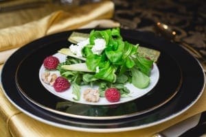 Spring Salad with Raspberries