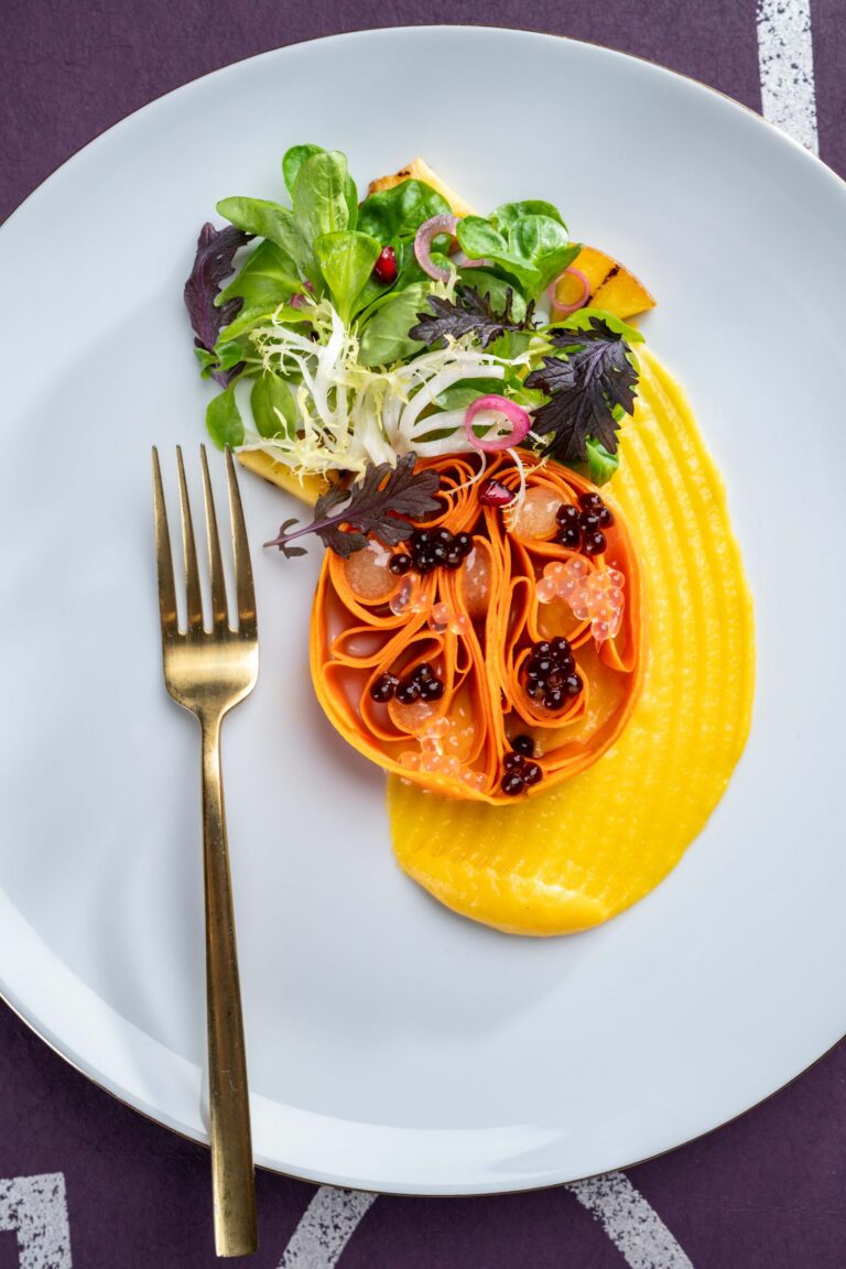 Marinated Carrot Ribbon Salad