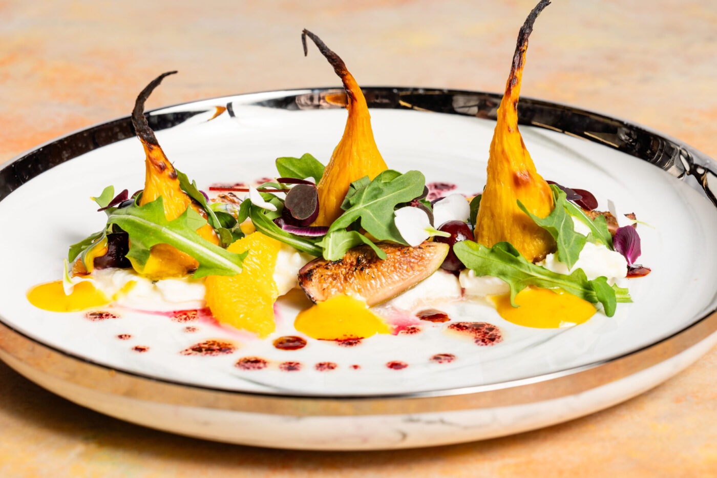 Golden Beet and Fig Salad