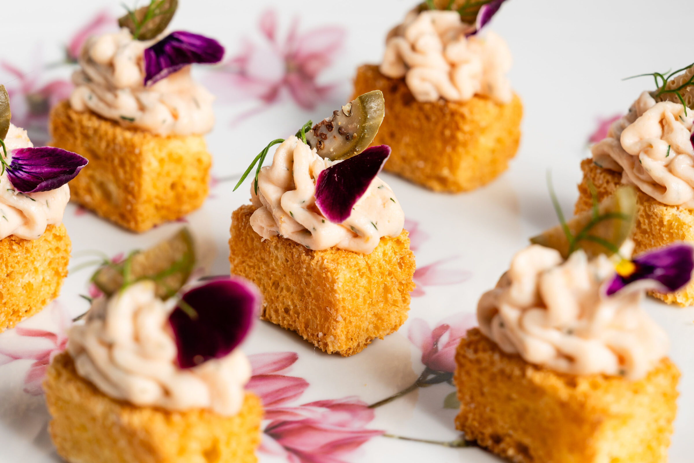 Salmon Pate Brioche hors doeuvres